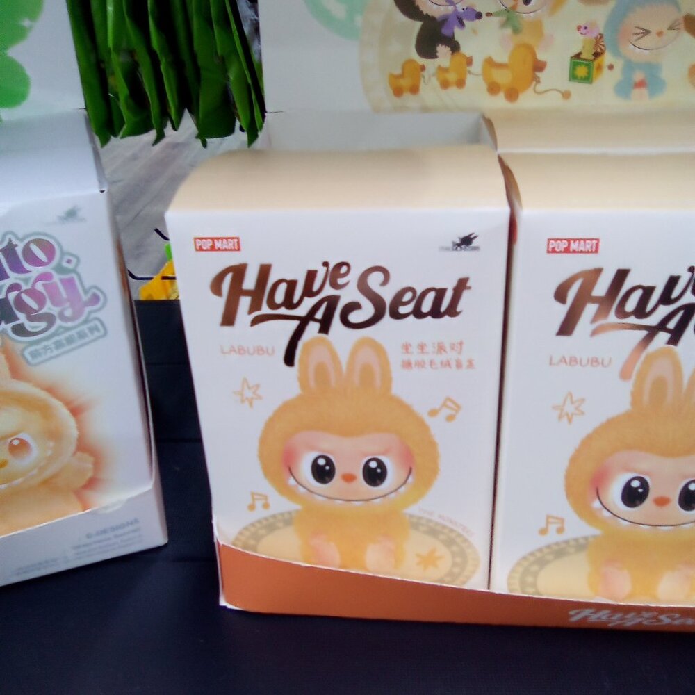POP MART Have a Seat Labubu: Blind Box